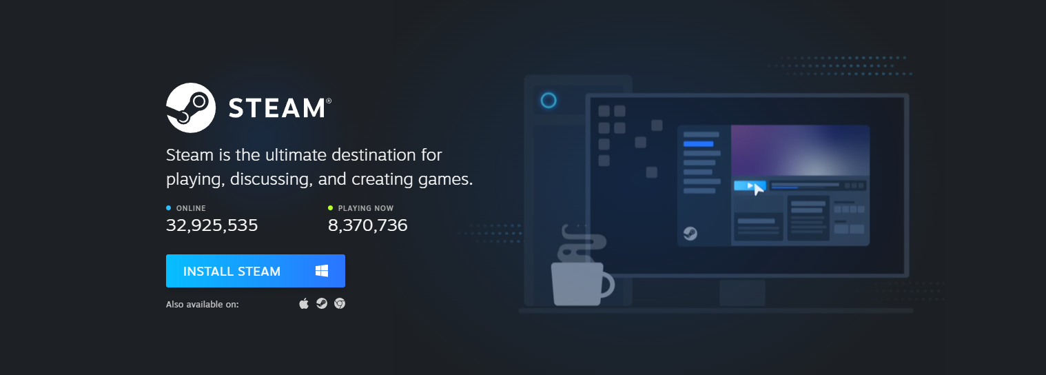 Как скачать Steam