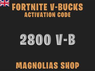 FORTNITE EGS | - 2800 V-B - | КОД АКТИВАЦИИ | РЕГИОН - UK