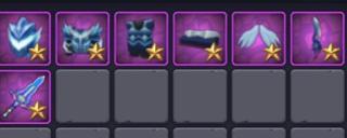 Sky block Броня ледяного железа и меч