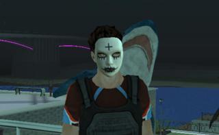 Продается маска плачущая белая маска