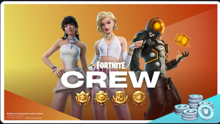 FORTNITE Crew (Отряд=Battle Pass + 1000 V-Bucks)