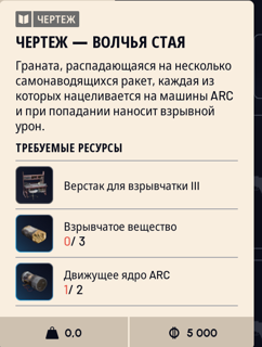 Чертеж -Волчья стая