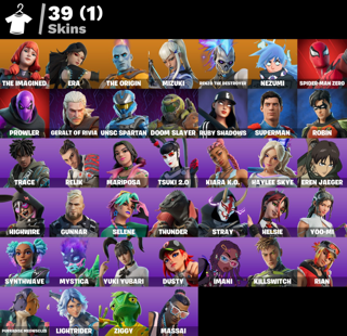 [PC] 39 skins | The Imagined | Era | The Origin | Mizuki | Renzo the Destroyer