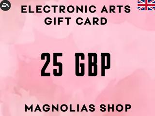 | EA APP | - 25 GBP - | ПОДАРОЧНАЯ КАРТА | РЕГИОН - АНГЛИЯ |