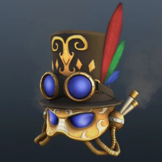КОД НА ВЕЩЬ MARDI GRAS STEAMPUNK MASK - МАСКА СТИМПАНКА МАРДИ ГРАС С ЭФФЕКТОМ РОБЛОКС