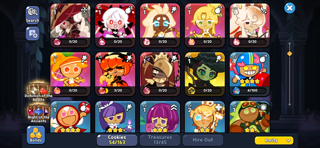 СТАРТОВИК 22 ЛВЛ 34 ПЕРСОНАЖА (двое из них Elphaba и Chess Choco Cookie) 3220 кристаллов