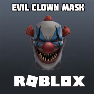 КОД НА ВЕЩЬ EVIL CLOWN MASK - ЗЛОЙ КЛОУН ШЛЯПА РОБЛОКС