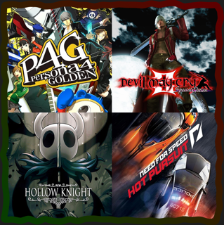 Devil May Cry 3 + Hollow Knight + Need for Speed(НАВСЕГДА)