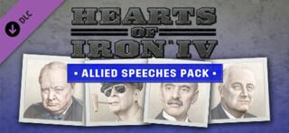 (РФ&СНГ-STEAM) Hearts of Iron IV: Allied Speeches Pack [DLC] | передача гифтом | НЕДОРОГО