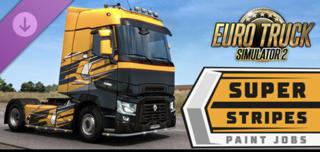 (РФ&СНГ-STEAM) Euro Truck Simulator 2 - Super Stripes Paint Jobs Pack [DLC] | передача гифтом | НЕДОРОГО