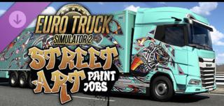 (РФ&СНГ-STEAM) Euro Truck Simulator 2 - Street Art Paint Jobs Pack [DLC] | передача гифтом | НЕДОРОГО