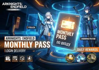 Arknights: Endfield — Месячный Пропуск По Входу Моментально