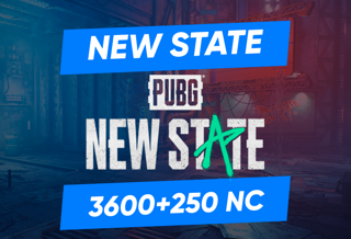 New State Mobile (3600+250 NC) кодом пополнения | GLOBAL
