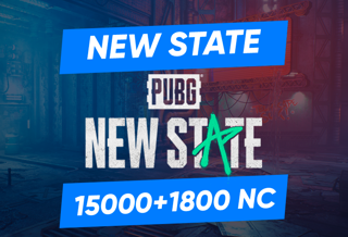 New State Mobile (15000+1800 NC) кодом пополнения | GLOBAL