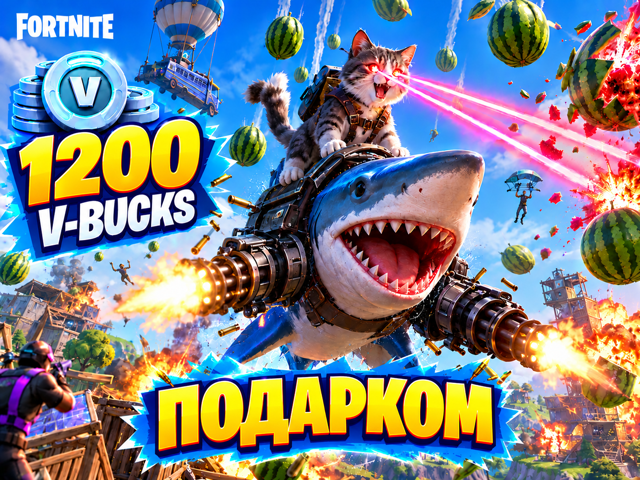 ЛЮБОЙ ПРЕДМЕТ ДО 1200 V-BUCKS | ПОДАРКОМ