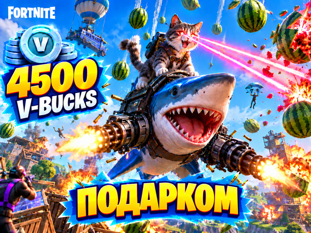 ЛЮБОЙ ПРЕДМЕТ ДО 4500 V-BUCKS | ПОДАРКОМ
