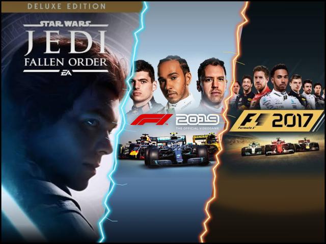 Star Wars : Jedi Fallen Order + F1 2019,2017 | ПОЛНОСТЬЮ ВАШ АКК СКИДКА