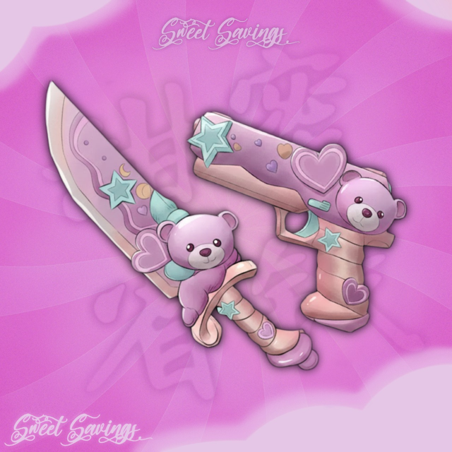  SWEET SET [Treat] gun [Угощение] +[Sweet] knife [Сладость] Быстрая выдачаЛучшая цена