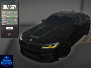 M5F90//300HP//DRAG//7.0SС ШИЛДИКАМИ+КАРБОНЫ