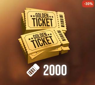 2000 Golden Ticket | по ID | НЕДОРОГО