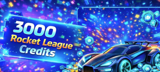 Rocket League - 3000 CREDITS | Официально | Быстро