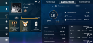 Аккаунт с сетом