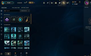 EUW Полный доступ 9 эпик скинов 19k BE 