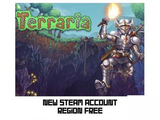 Terraria - New Account - 0 hours