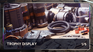 Проект • Витрина трофеев (1-5 этап)