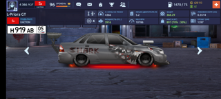 ФУЛЛ ДОСТУП Priora GT 4366 лс/т в клане!(двг хурик,полуфч,2 сет детали,нитро,настройка в топ) Чек Описание