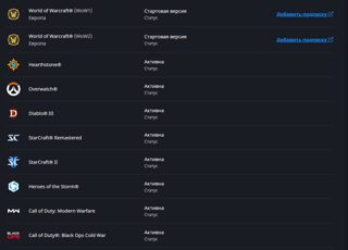 Battle.net - Аккаунт с большим каталогом игр. (аккаунт + почта)