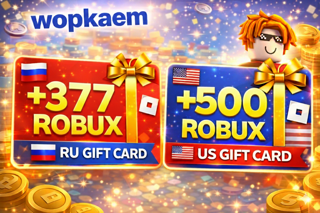 𒋲 500 ROBUX ДЛЯ США 𒋲 GLOBAL ПРОМОКОД 𒋲 БЫСТРАЯ ВЫДАЧА 𒋲 377 ДЛЯ РФ 𒋲
