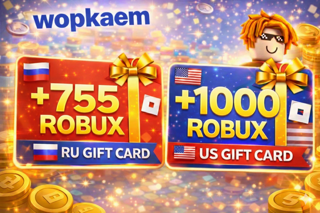 𒋲 1000 ROBUX ДЛЯ США 𒋲 GLOBAL ПРОМОКОД 𒋲 БЫСТРАЯ ВЫДАЧА 𒋲 755 ДЛЯ РФ 𒋲
