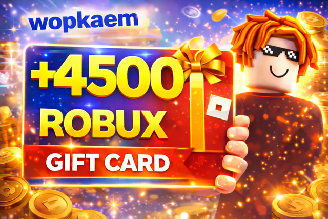 𒋲 4500 ROBUX 𒋲 GLOBAL ПРОМОКОД 𒋲 БЫСТРАЯ ВЫДАЧА 𒋲