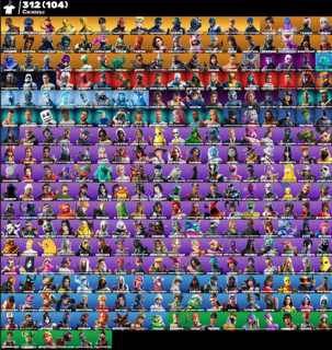 (PC) 1700 skins | Много эксклюзивных скинов | EPIC GAME + МНОГО ИГР | Аккаунт с 1-ой главы |