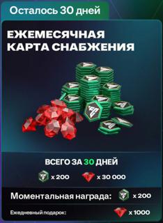 Ежемесячная карта снабжения | вход на аккаунт | НЕДОРОГО