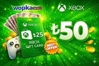 𒋲 XBOX 50 TRY 𒋲 КАРТА ПОПОЛНЕНИЯ США 𒋲 БЫСТРАЯ ВЫДАЧА! 𒋲