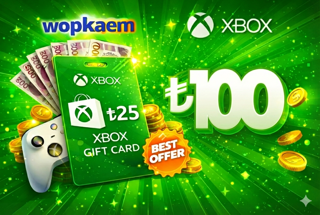 𒋲 XBOX 100 TRY 𒋲 КАРТА ПОПОЛНЕНИЯ США 𒋲 БЫСТРАЯ ВЫДАЧА! 𒋲