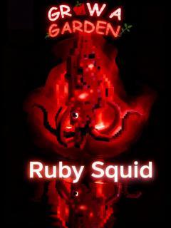 Ruby Squid (Рубиновый кальмар) — Divine питомец | Grow a Garden
