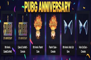 PUBG 9TH ANNIVERSARY I КОШАЧЬИ УШКИ, ТАБЛИЧКА, СПРЕЙ I TWITCH DROPS