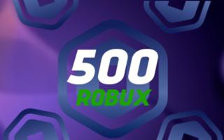 500 робуксов по выгодной цене