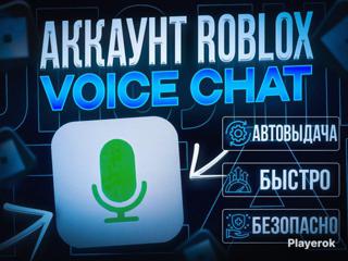 Аккаунт с войс-чатом
