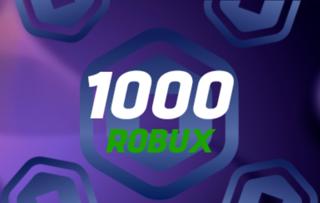 1000 робуксов по выгодной цене