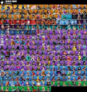 282 скина / Левиафан / Победительница / Много покупных скинов / с почтой