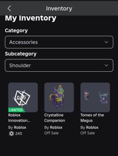 Прокачанный аккаунт с лимитками на 450 робуксов СМОТРЕТЬ ФОТО