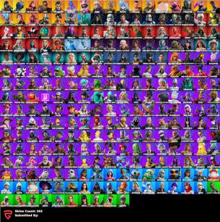 265 скинов / Энергетика / Дельтик Тревиса / БЕЗ РК / С Почтой