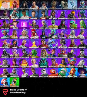 74 скинов / Супермен / Питер Гриффин / БЕЗ РК / С Почтой