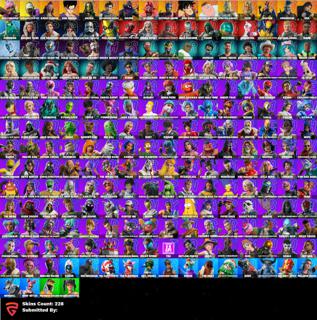 228 скинов / Псих / 1400 Вбаксов / Отлега / С Почтой