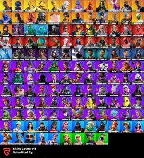 141 скинов / Тревис Скотт / Астро Джек / Огромная Отлега / С Почтой