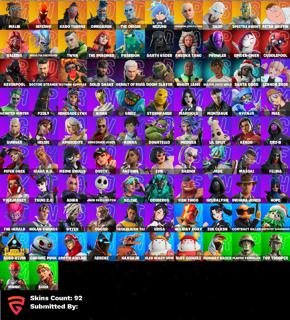 92 скинов / Спайдер Гвен / Огромная Отлега / С Почтой